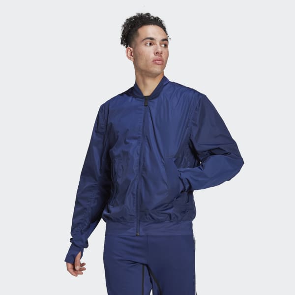 LIGHTWEIGHT BOMBER JACKET - Navy blue | ZARA India