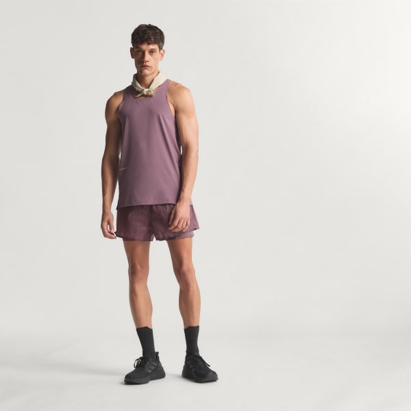 Paars Adi365 H.Koumori Hardloopsinglet