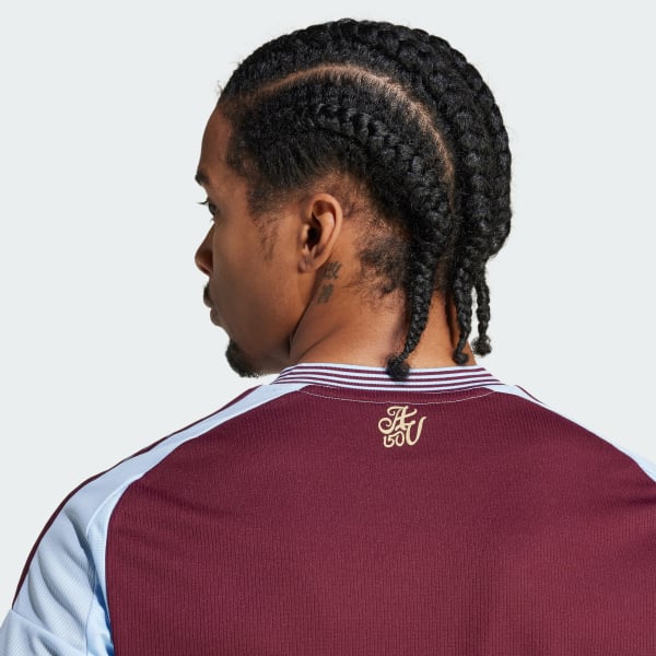 adidas Aston Villa FC 24/25 Home Jersey - Burgundy | Free