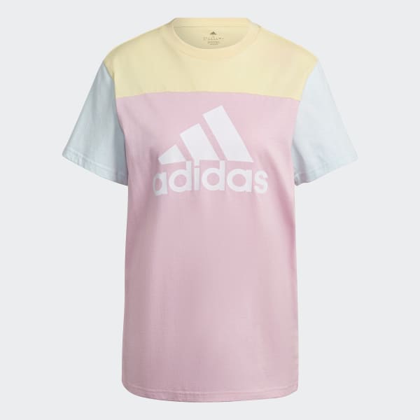 Rozowy Essentials Colorblock Logo Tee TU382