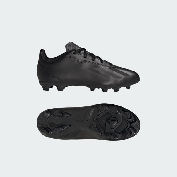 Svart X Crazyfast.4 Flexible Ground Fotbollsskor