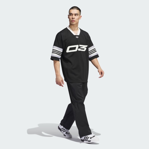 Đen Quần Track Pant Dệt Thoi (Unisex)