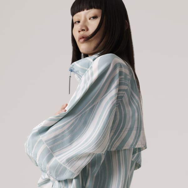 biela Tepláková bunda adidas by Stella McCartney TrueCasuals Printed