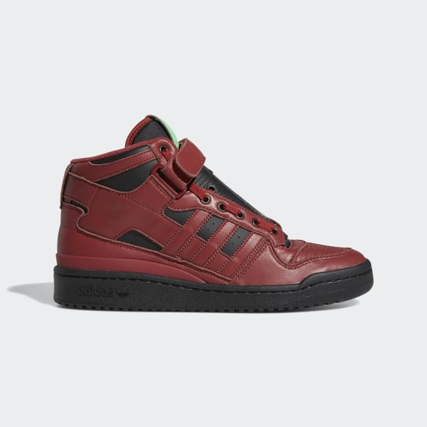 Zapatillas Forum Mid - Rojo Chile