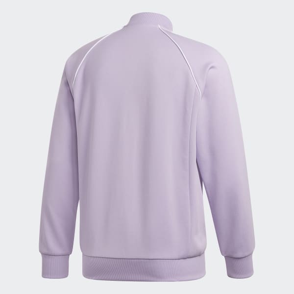 adidas sst track jacket purple