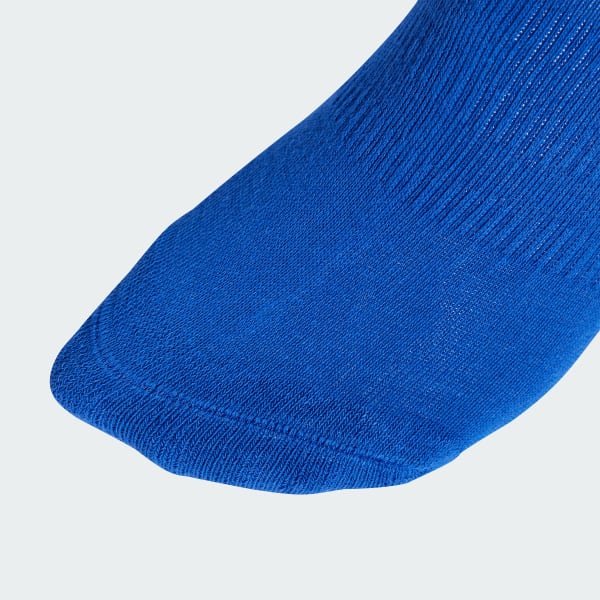 Bleu Chaussettes matelassées mi-mollet (6 paires)