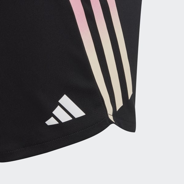 cerná Šortky AEROREADY 3-Stripes Knit