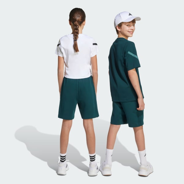 สีเขียว กางเกงขาสั้น adidas Z.N.E. สำหรับเด็ก