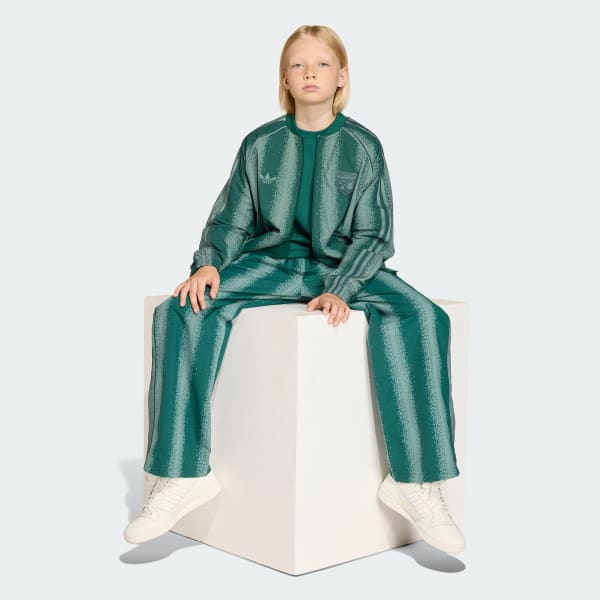 ADIDAS MINECRAFT SST LOOSE TRACK PANTS - Green | Free Shipping