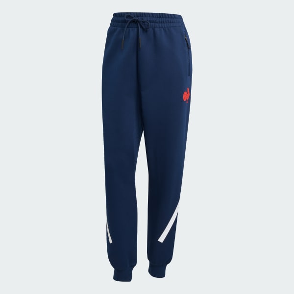 Blue France Travel Tracksuit Bottoms