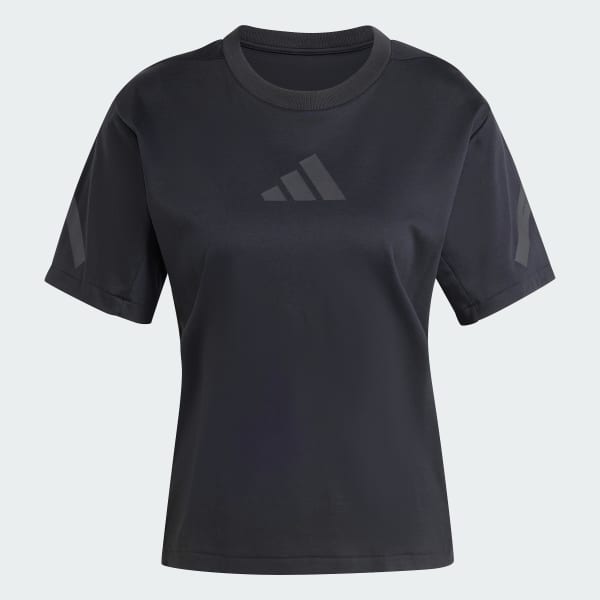 สีดำ เสื้อยืด adidas Z.N.E.