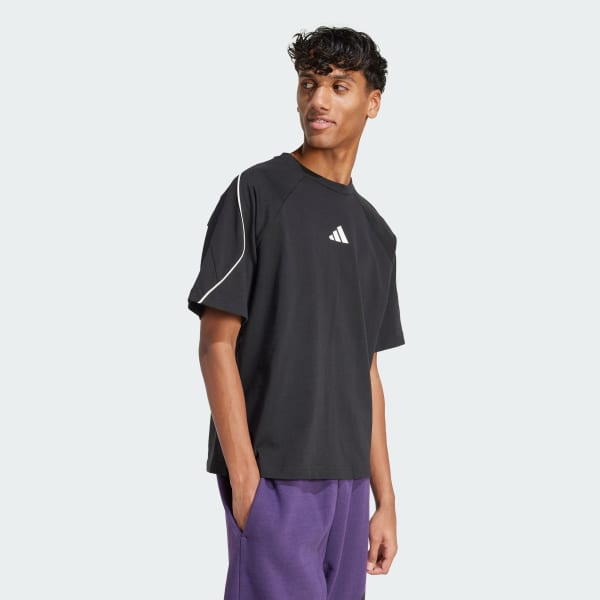 アディダス Stadium半袖Tシャツ - ブラック | アディダス ジャパン