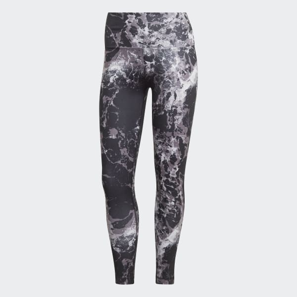 adidas Yoga Essentials Print 7/8 Leggings - Grey