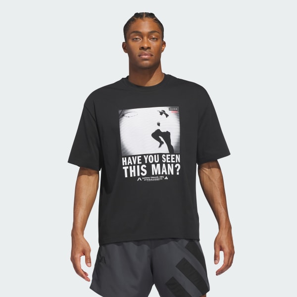 Black Anthony Edwards In Action Graphic T-Shirt