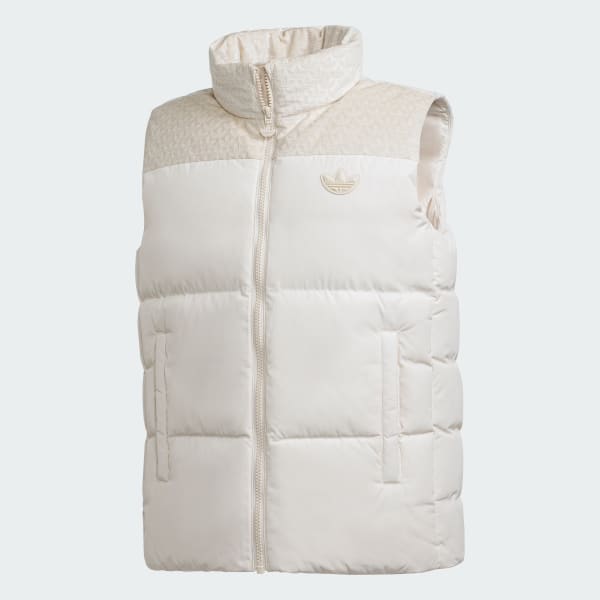 White JK VEST DOWN