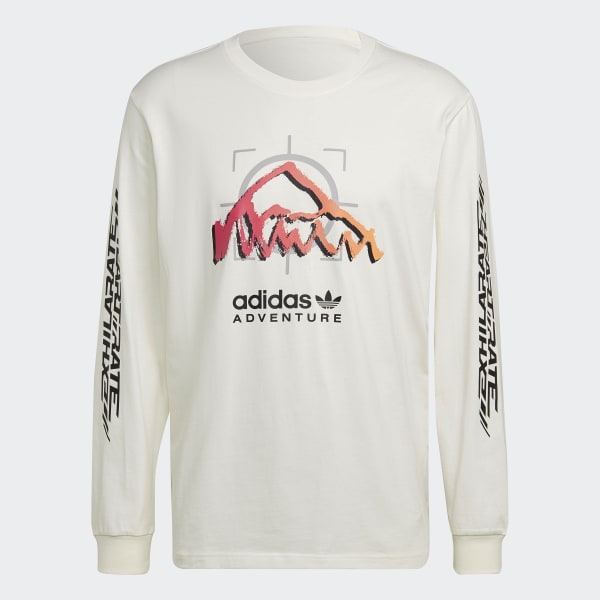 Vit adidas Adventure Ride Long Sleeve Tee DC428