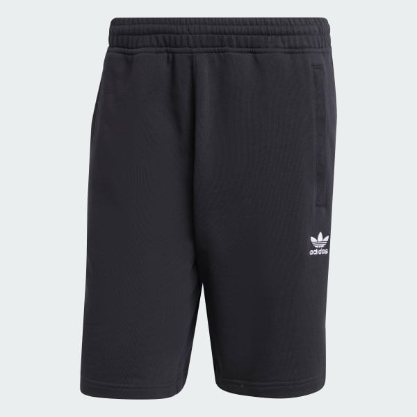 Czerń Essentials Trefoil Shorts