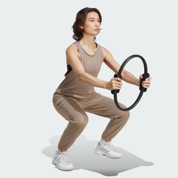 สีน้ำตาล เสื้อกล้าม Yoga Essentials