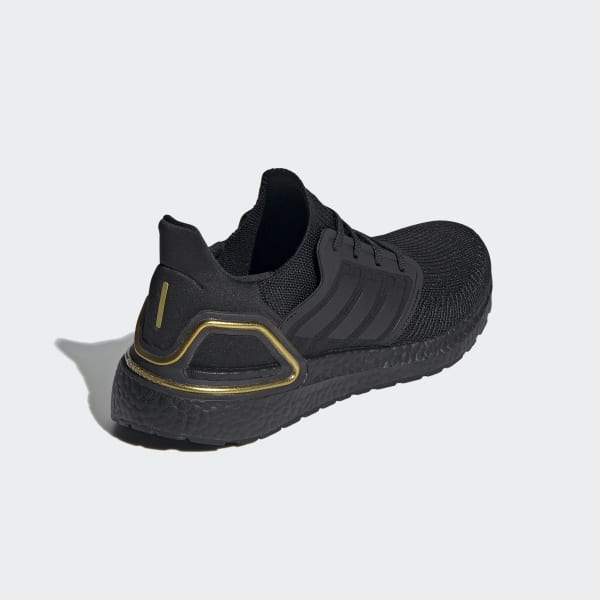 Adidas boost black gold