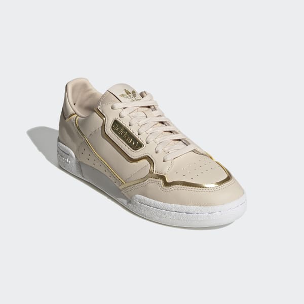 Adidas continental 80 store hombre dorados