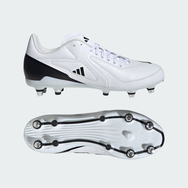 Blanco Botines de Rugby RS15 Elite Terreno Suave
