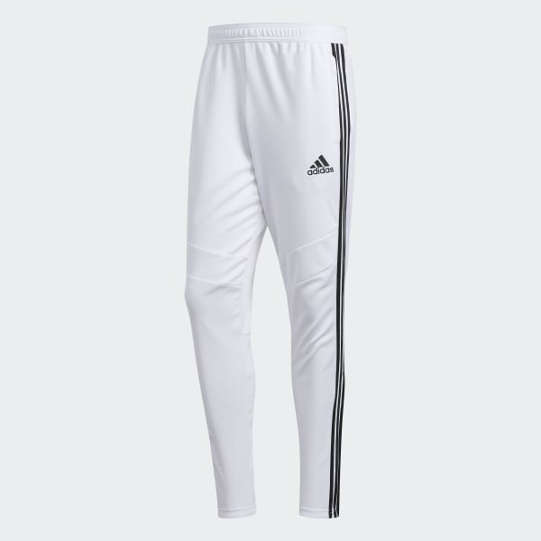 adidas pants with white stripe on back