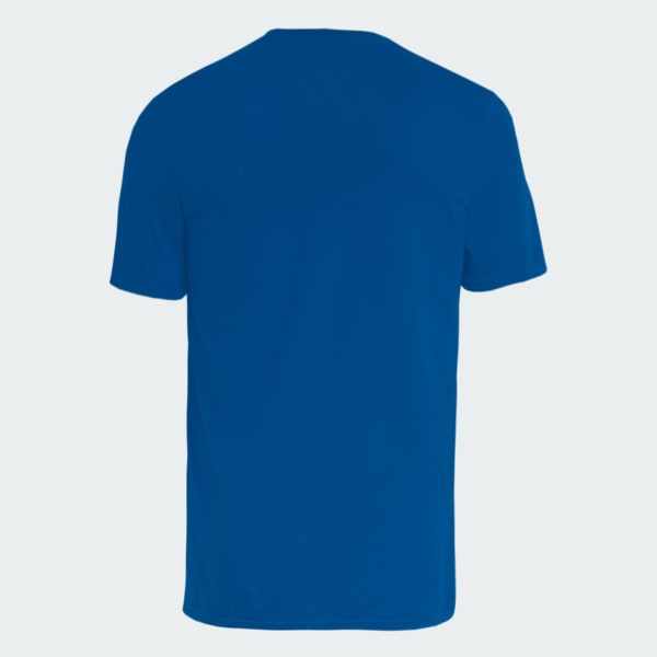 Azul Camiseta Logo Pequeno