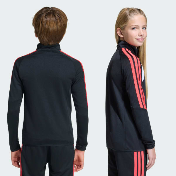 Schwarz Tiro26 League Kids Trainingsoberteil