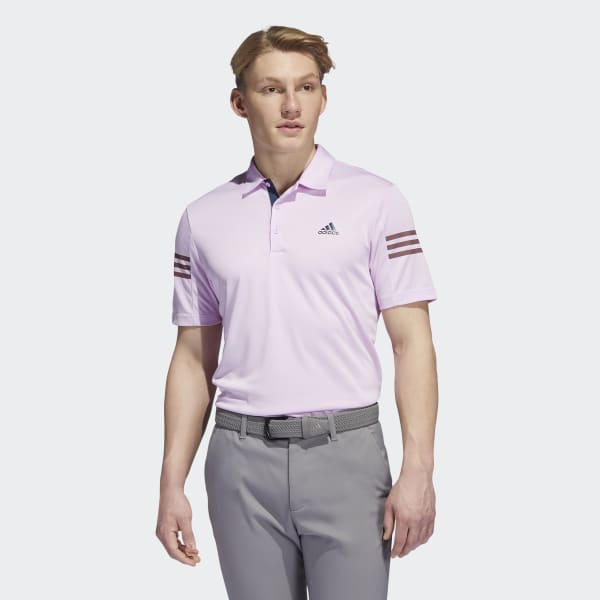 Purple 3-Stripes Polo Shirt RK545
