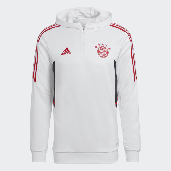 Blanc Sweat-shirt à capuche FC Bayern Condivo 22 BT760