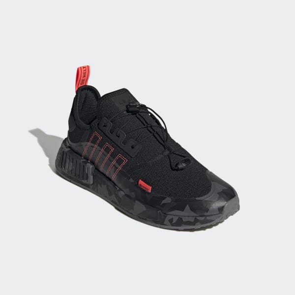 Black NMD_R1 TR Shoes LUV75