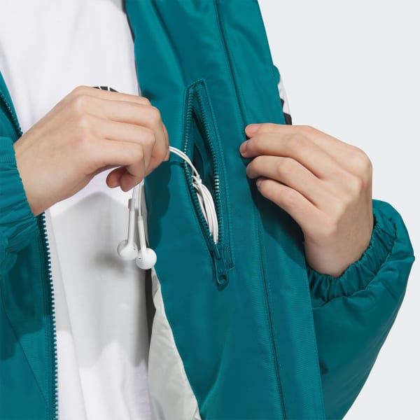 アディダス VINTAGE PAD JKT - ブルー | アディダス ジャパン
