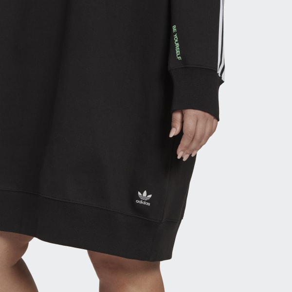cerná Šaty Crew (Plus Size) ETW65
