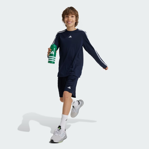 Blue Train Essentials Logo Regular Fit Shorts Kids