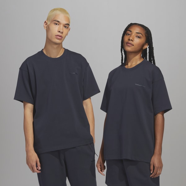 Szary Pharrell Williams Basics T-Shirt (Gender Neutral) SV454
