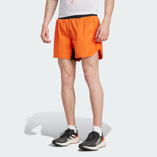 Mens orange adidas shorts shop