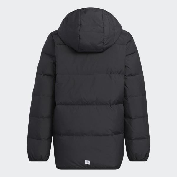 Preto Casaco de Inverno Frosty