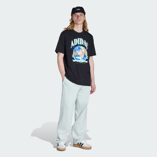 สีดำ RETRO HOLIDAY T