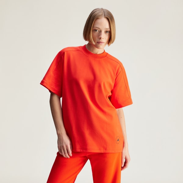 Red adidas by Stella McCartney Logo Tee