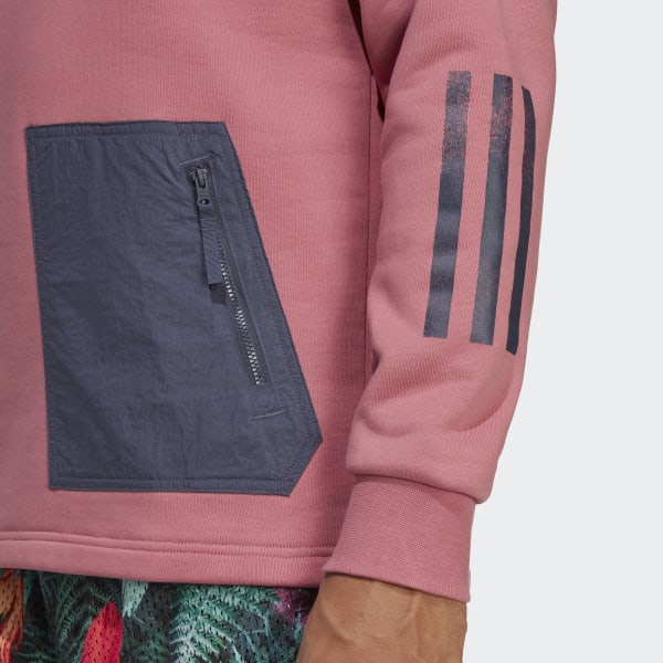Pink All Blacks Rugby Lifestyle Crewneck sweatshirt