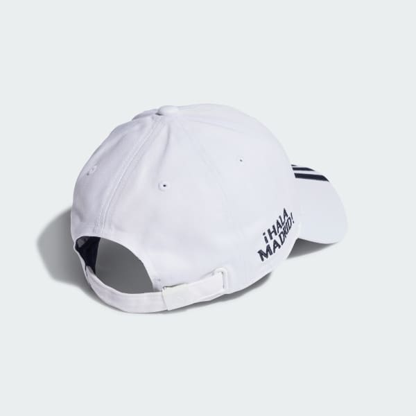 Blanco Gorra de Béisbol Real Madrid