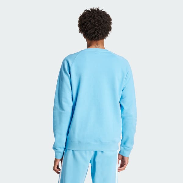 Μπλε Adicolor Classics Trefoil Crewneck Sweatshirt