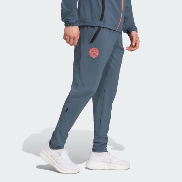Gris FC Bayern Tiro 25 Competition Vis Tech Pantalon de voyage
