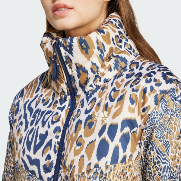 Jaqueta Acolchoada adidas x FARM Rio Rosa adidas adidas Brasil