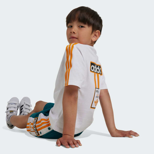 adidas Shorts Tee Set Kids White adidas Malaysia