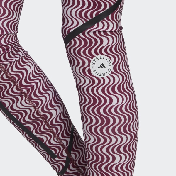 Vit adidas by Stella McCartney TruePurpose Printed Training Leggings