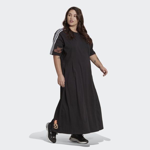cerná Šaty (plus size) ETW17