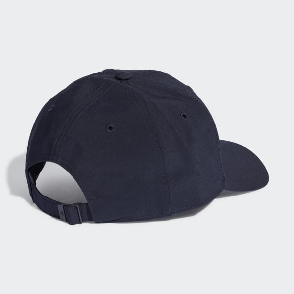 Azul Gorra de Béisbol Liviana Logo Metálico