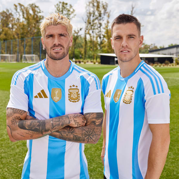 Blanco Camiseta Titular Argentina 24