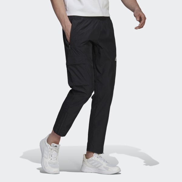 Black Essentials BrandLove 7/8 Woven Pants CI074
